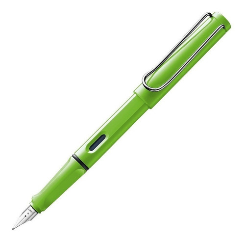 Pluma Fuente Lamy Safari. Verde. Punto M.