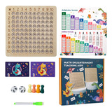 Juego De Mesa Puzzle Montessori Multiplication Para Niños