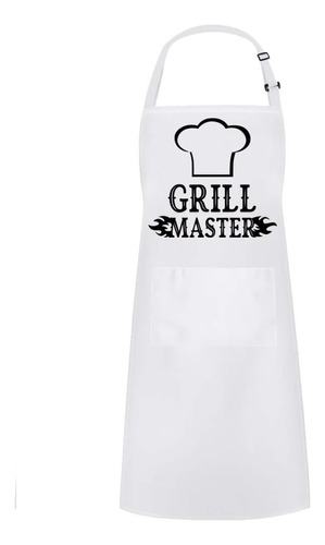 Funny Adjustable Aprons Baker Costume With Pocket Cook Grill