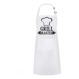 Funny Adjustable Aprons Baker Costume With Pocket Cook Grill