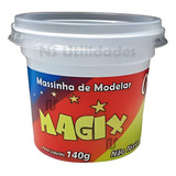 Massinha Massa Para Modelar Escolar Pote 500g Magix - Cores