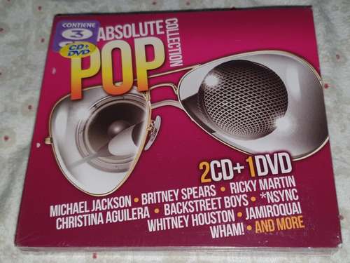 Absolute Collection Pop 2cd+dvd Britney Spears Christina Agu