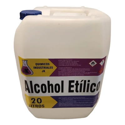 Alcohol Etílico De Caña 96° , 20 Litros