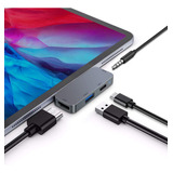 Adaptador Usb C Hub Para iPad Pro 11/12.9 2021/2020/2018  Ip