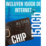 Chip Con 150gb De Internet Para Celular O Modem