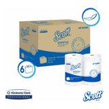 Toalla Scott En Rollo 6 Bobinas X 177 Metros Kimberly Clark