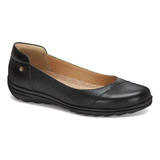 Zapato Flat Piel Negro Andrea Mujer 3287682