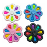 Spinner Pop It 8 Burbujas Fidget Toy Antiestres