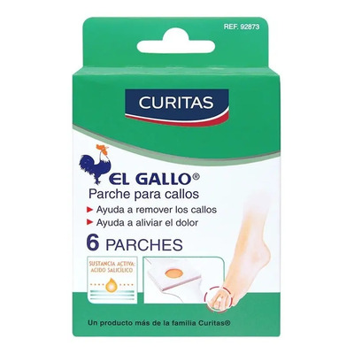 Curitas Parches El Gallo Apósitos Para Callos 6 Parches
