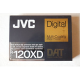 Fita Dat Audio Tape - Jvc 120xd - Nova E Lacrada