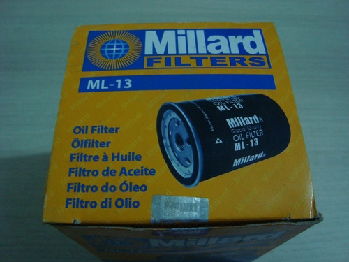 Filtro De Aceite Chevrolet 350/c30/c10 (ml-13) Millard Foto 3