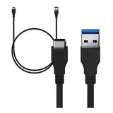 Cable Usb 3.0 A Tipo-c Para Carga Rápida Xiaomi Mi 10 Pro 5g