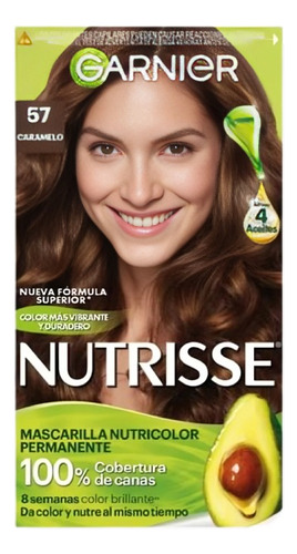 Nutrisse 57 Caramelo 3 Aceites