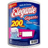 Rollo De Cocina Elegante Decorado 200 Paños Doble Hoja