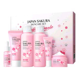 Set Skincare Japan Sakura Piel Joven Y Radiante 6pzs Nuevo!