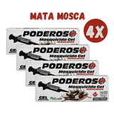 4 Poderoso Mosquicida Gel Mata Mosquito Mosca Varejeira 10g