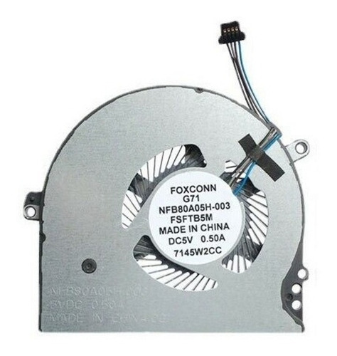 Ventilador Foxconn Para Hp 14-bp 14-bk 927918-001 Series 