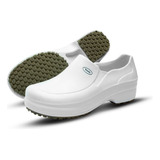 Sapato Babush Fechado Branco Bb65 - Softworks