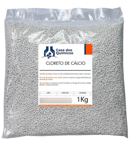 Cloreto De Cálcio Esferas 1 Kg - Anti Mofo