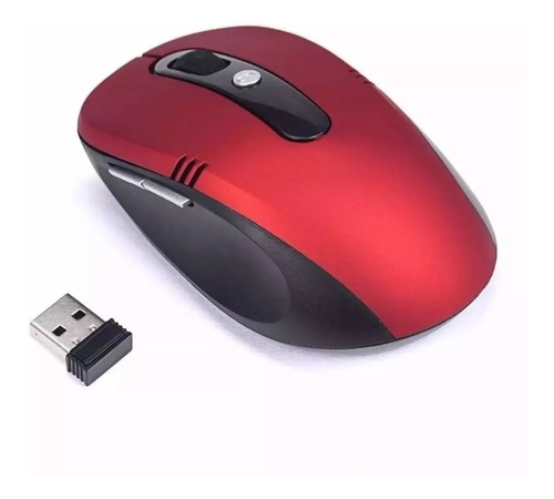 Mouse Sem Fio Wireless 2.4ghz Usb Notebook Pc Alcance 10m