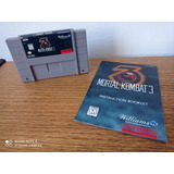 Mortal Kombat 3 Con Manual Snes Midway Nintendo