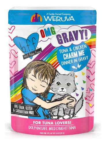 Comida Para Gato Weruva 85g  12pz