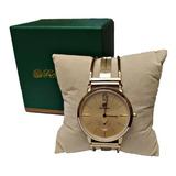 Reloj D' Mario Hombre Ze1023 Meridian Hombre Dorado