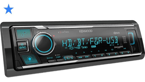 Autoestereo Kenwood Excelon Kmm-x705 Usb Alexa Bluetooth