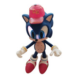 Sonic Muñeco Super Sonic 35 Cm Alto Con Luz Y Sonido