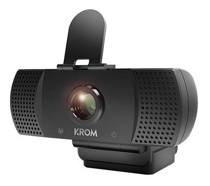Webcam 1080p Kam, Resolución Full Hd, 30fps, Krom