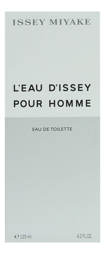 Eau De Toilette Issey Miyake L'eau D'issey Para Perfume, 125