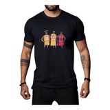 Camiseta Basquete Lebron James Michael Jordan Kobe Bryant