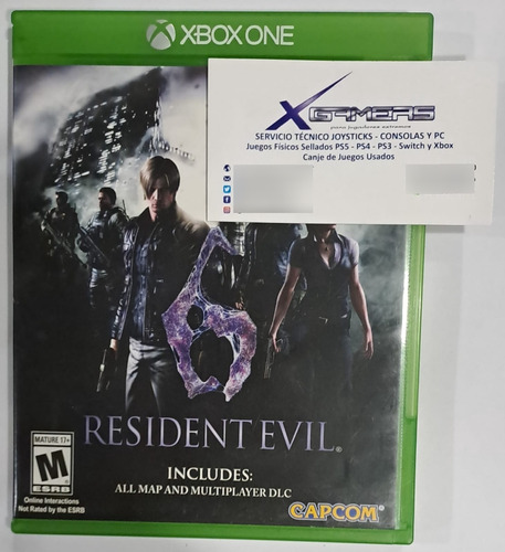 Resident Evil 6 Xbox One Usado Fisico Xgamers