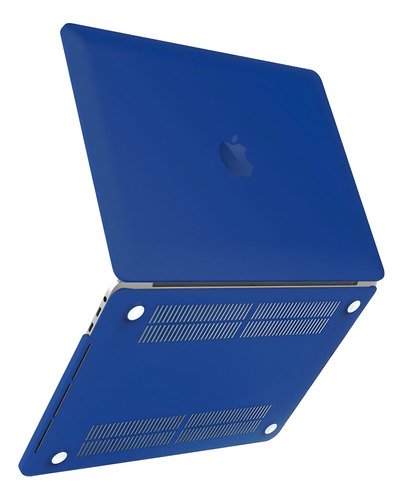 Capa P/ New Macbook Pro 13  Pol A2338 M1 Azul Fosco