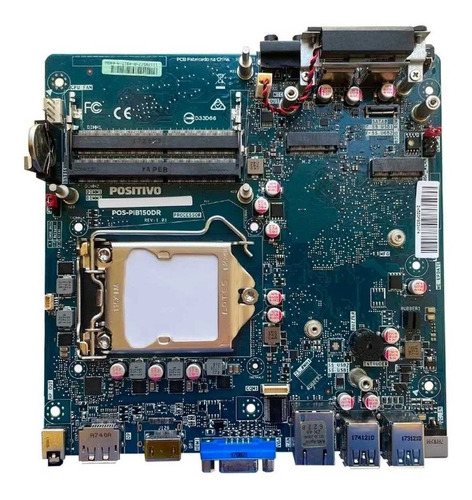 Placa Mãe Positivo Mini Pro Master Pos Pib150dp 6th Ddr3