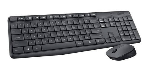 Kit Teclado + Mouse Logitech Mk235 Inalambrico Wireless Usb