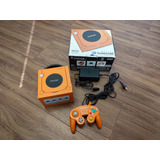 Nintendo Gamecube Laranja Desbloquado Na Caixa