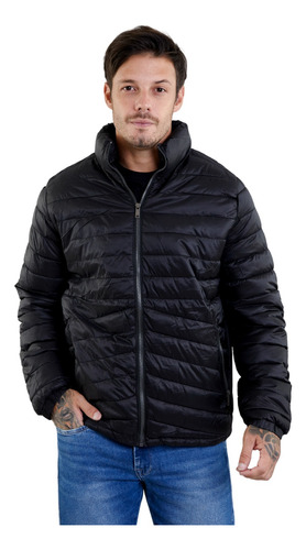 Jaqueta Puffer Masculina Color Leve Forro Interno Aveludado