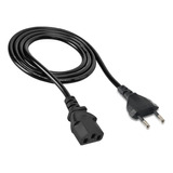 Cable De Poder Pc Cobre Grueso 1.5m Cargador Fuente De Poder