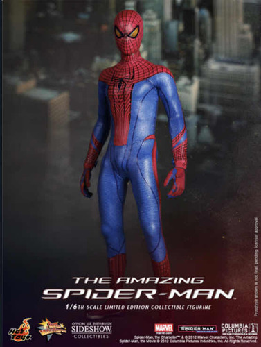 The Amazing Spider-man 1/6 Hot Toys Marvel Andrew Garfield