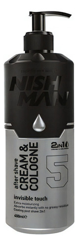 Nishman Crema Y Colonia After Shave N°05 Invisible 400 Ml