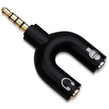 Adaptador Audio Arwen Mini Plug 3,5mm A Mic Y Auricular Pc