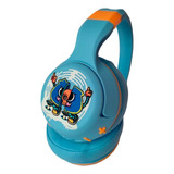 Audifonos Diadema Bluetooth Inalambricos Radio Fm Niños Color Azul