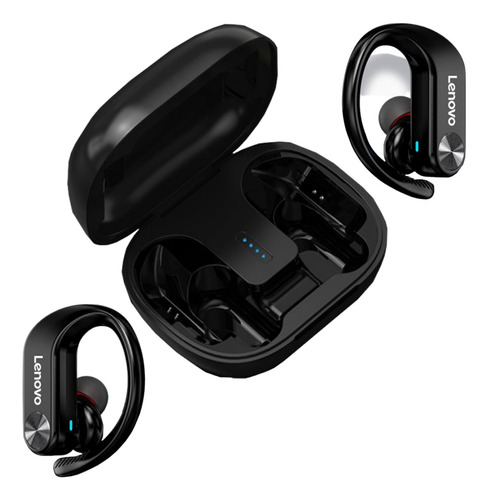 Auriculares Inalambrico Lenovo Lp7 Deporte Running Negro