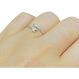 Anillo Flecha Regulable Plata 925 Ideal Regalo Ao 433