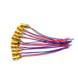 10pcs 650nm 5mw Foco Dot Laser Diodo Módulo 3v Mini Luz Roja