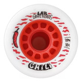 Ruedas Longboard Lab Chili 70mm X 51mm 78a Blancas Import