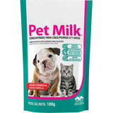 Leite P/ Gatos Cães Filhotes Substituto Pet Milk Mamadeira