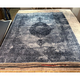 Tapete Sala Vintage Blue Azul 200x250 Cm Reload Persa