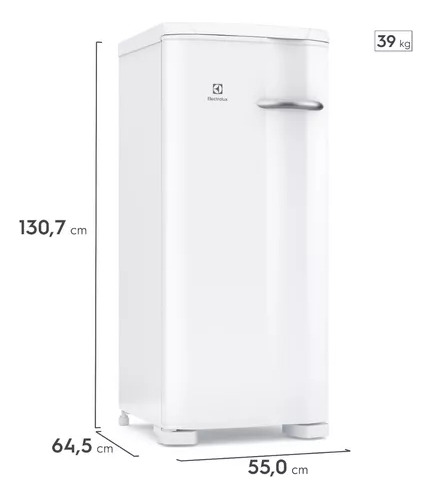 Freezer Vertical Uma Porta 162l Fe19 Electrolux